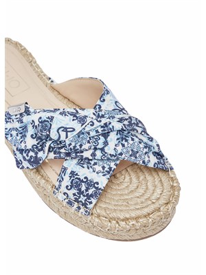 Ciabatte espadrillas Liu Jo donna tessuto stampato in DONNA