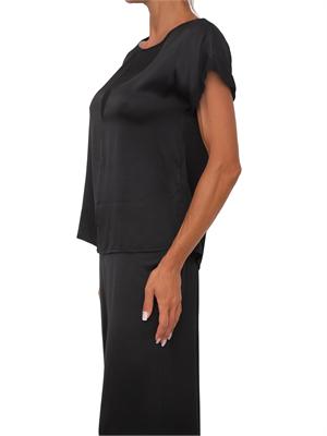 Blusa Clinton Kocca in viscosa nera in DONNA