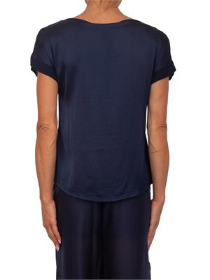 Blusa Clinton Kocca in viscosa blu in DONNA