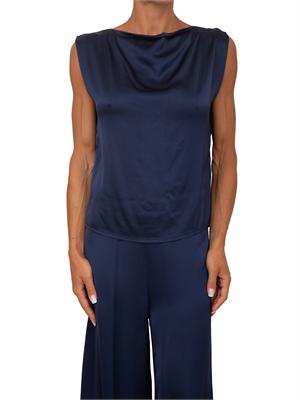 Blusa Cindeo Kocca in viscosa blu in DONNA