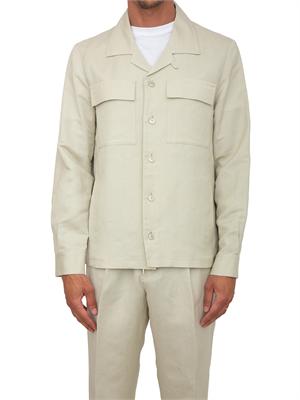Camicia overshirt beige Antony Morato lino e cotone in UOMO