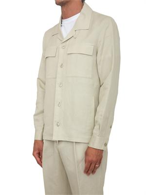 Camicia overshirt beige Antony Morato lino e cotone in UOMO