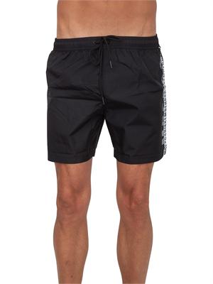 BIKKEMBERGS BEACHWEAR Costume bermuda nero Bikkembergs uomo in UOMO