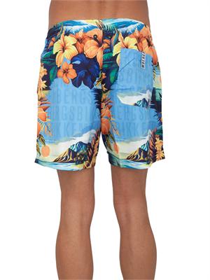 BIKKEMBERGS BEACHWEAR Costume bermuda Bikkembergs uomo in fantasia in UOMO