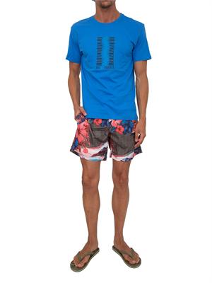 BIKKEMBERGS BEACHWEAR Costume bermuda Bikkembergs uomo in fantasia in UOMO