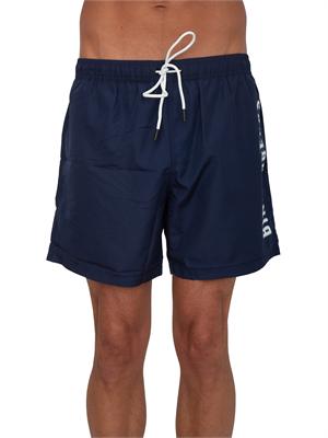 BIKKEMBERGS BEACHWEAR Bermuda mare uomo Bikkembergs blu in UOMO