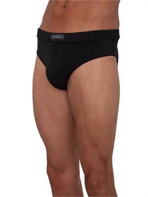 ICEBERG BEACHWEAR Costume slip uomo Iceberg in tessuto nero in UOMO