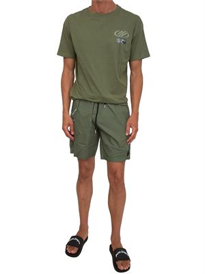 T-shirt uomo Plein Sport Swim verde con stampe in UOMO