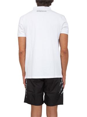 Polo uomo Plein Sport Swim in cotone bianco in UOMO