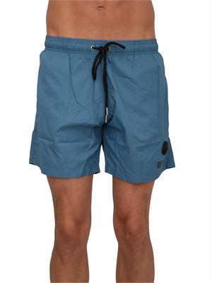 T-shirt uomo Plein Sport Swim in cotone blu in UOMO