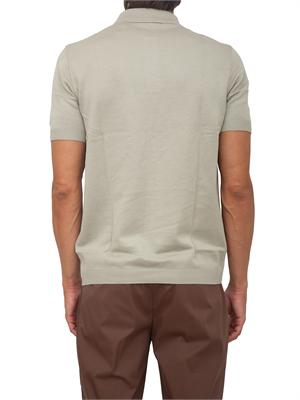 Polo maglia Corneliani in cotone beige in UOMO