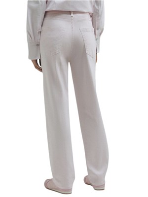Pantaloni tomboy Solista Marella in bull di cotone rosa in DONNA