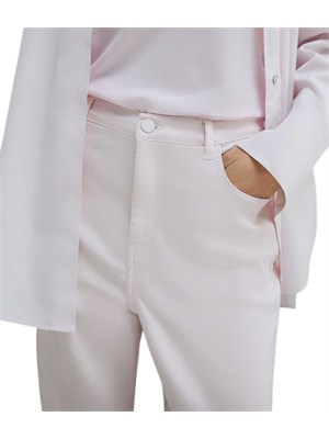 Pantaloni tomboy Solista Marella in bull di cotone rosa in DONNA