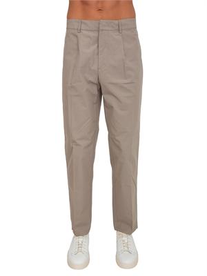 Pantaloni Emporio Armani uomo in cotone khaki in UOMO