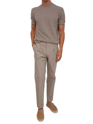 Maglia taupe a maniche corte Emporio Armani in UOMO