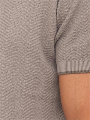 Maglia taupe a maniche corte Emporio Armani in UOMO