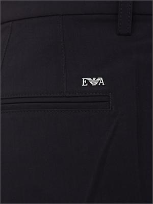 Pantaloni Emporio Armani uomo in tessuto blu in UOMO