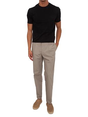 T-shirt Emporio Armani uomo in cotone nero in UOMO