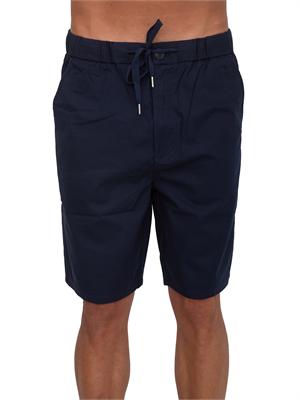 Bermuda Sun68 in popeline di cotone blu con tasche in UOMO