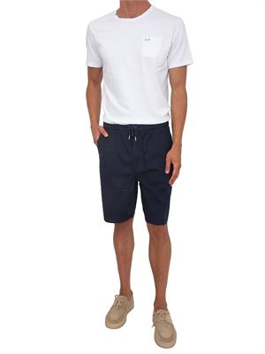 T-shirt Sun68 uomo in cotone bianco in UOMO