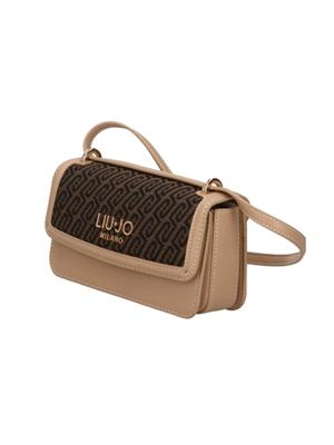 Borsa Liu Jo donna in ecopelle e tessuto marrone in DONNA
