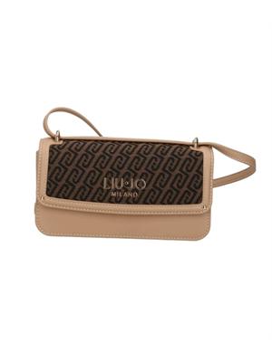 Borsa Liu Jo donna in ecopelle e tessuto marrone in DONNA