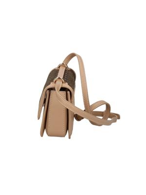 Borsa Liu Jo donna in ecopelle e tessuto marrone in DONNA