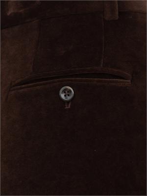 Pantalone donna Circolo 1901 in velluto marrone in DONNA