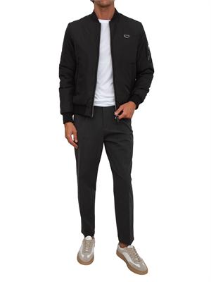 Bomber Antony Morato in tessuto tecnico nero in UOMO
