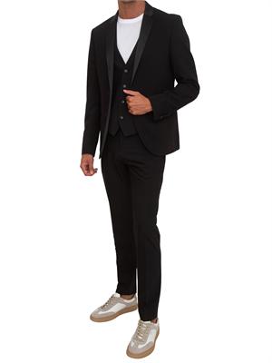 Giacca Antony Morato in viscosa stretch nera in UOMO