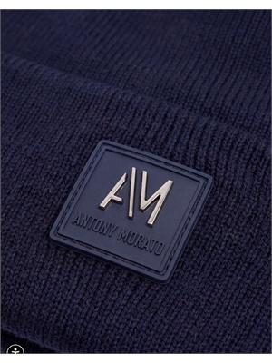 Berretto Antony Morato in maglia nera in UOMO