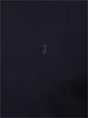 Cardigan Trussardi uomo misto viscosa blu in UOMO