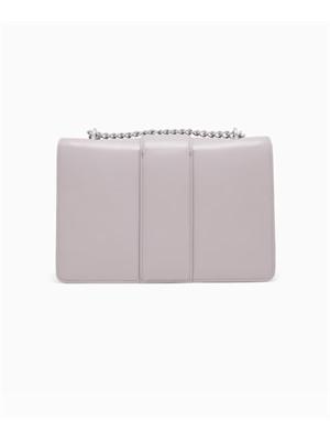 Borsa Armani Exchange ecopelle lilla in DONNA