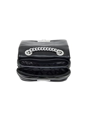 Borsa Armani Exchange donna ecopelle nera in DONNA