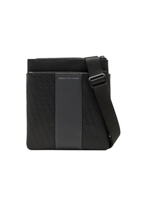 Borsello Armani Exchange uomo ecopelle grigia in UOMO