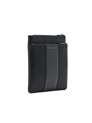 Borsello Armani Exchange uomo ecopelle grigia in UOMO