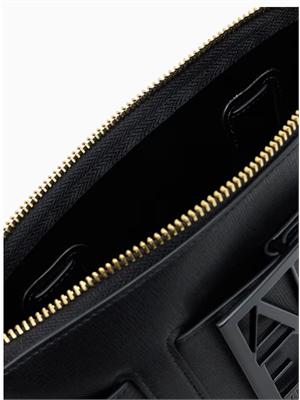 Borsa Armani Exchange donna ecopelle nera in DONNA