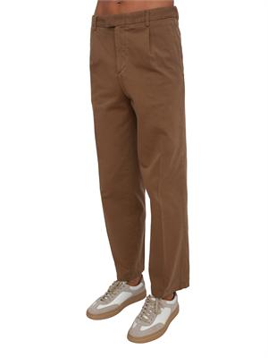 Pantaloni Margutta Briglia in cotone cammello in UOMO