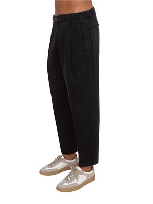 Pantalone Manhattan Briglia 1949 in cotone marrone in UOMO