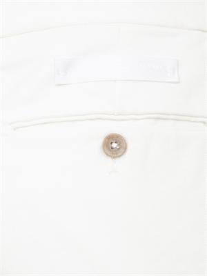 Pantalone Manhattan Briglia 1949 in cotone bianco in UOMO