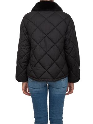 Piumino Ermanno Firenze in nylon superlight nero in DONNA