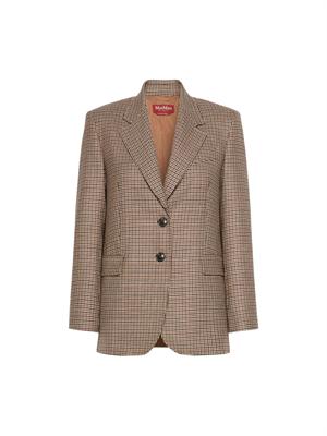 Giacca MSTSALICE Max Mara Studio in batavia di pura lana pied de poule in DONNA