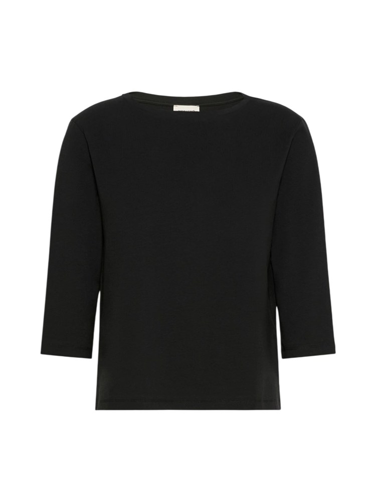 T-shirt nera WKDMULTIA Max Mara Weekend in cotone