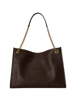 Bradley Lauren Ralph Lauren in pelle marrone in DONNA
