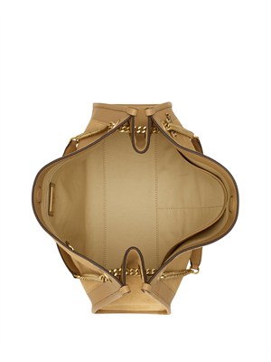 Borsa Bradley Lauren Ralph Lauren in camoscio e pelle beige in DONNA