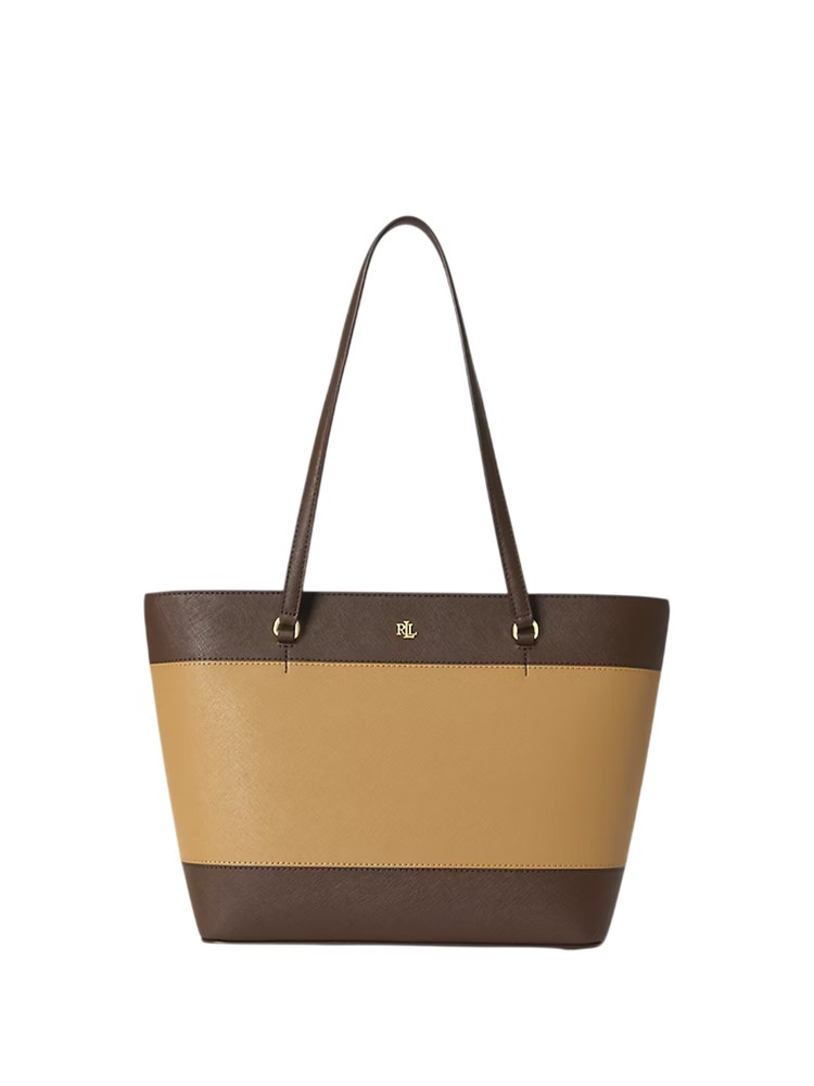 Borsa Karly Lauren Ralph Lauren in pelle marrone
