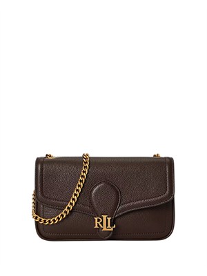 Borsa Bradley Lauren Ralph Lauren in pelle marrone in DONNA
