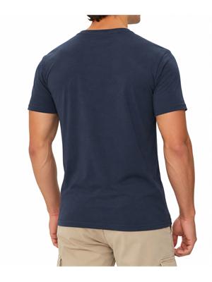 T-shirt blu Aeronautica Militare in cotone in UOMO