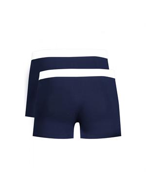 Boxer 2pack Trussardi in cotone blu e logo in UOMO