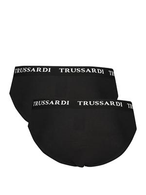 Slip 2pack Trussardi uomo in cotone nero in UOMO